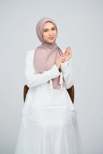 [★New] HoodX Curve [Pearl Chiffon] in Ash