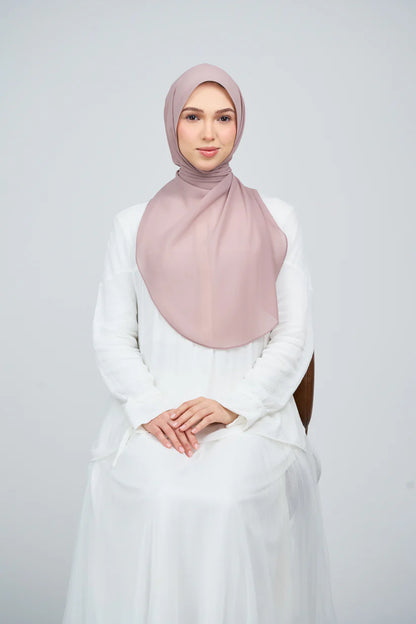 [★New] HoodX Curve [Pearl Chiffon] in Ash