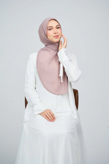 [★New] HoodX Curve [Pearl Chiffon] in Ash