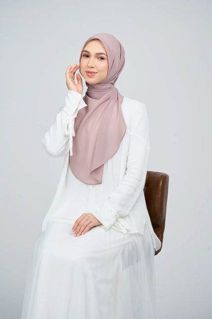 [★New] HoodX Curve [Pearl Chiffon] in Ash