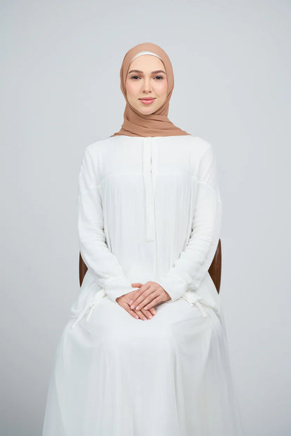 [★New] HoodX Curve [Pearl Chiffon] in Ash Brown