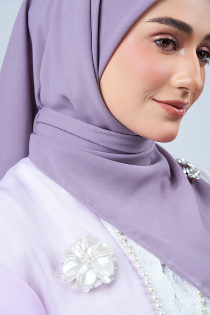 2IN1 Rhea Raya Set in Melur [Heather Purple]