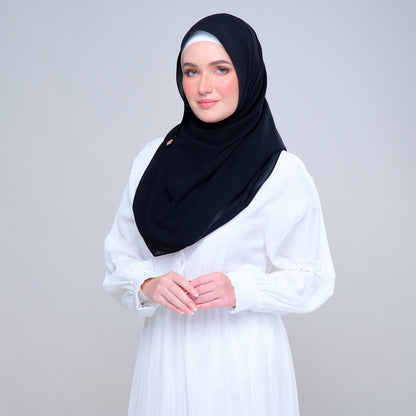 Semi Instant ikat in Black