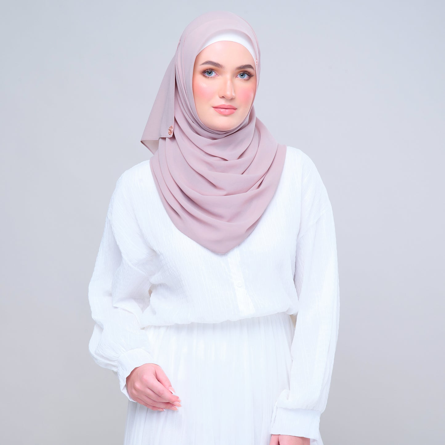 Semi Instant ikat in Blush