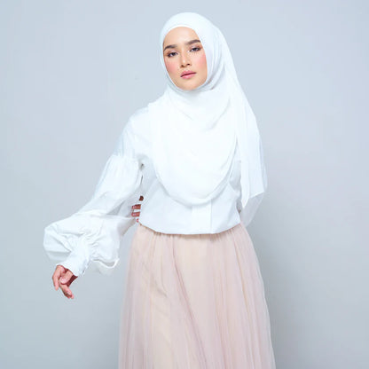 Newbie Ironless Set in Bridal White