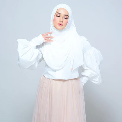 Newbie Ironless Set in Bridal White