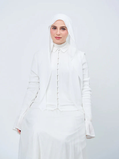 [★New] HoodX⁺Plus in Bridal White