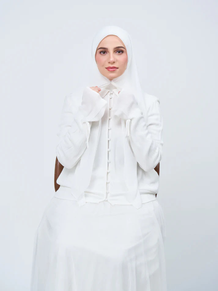 [★New] HoodX⁺Plus in Bridal White