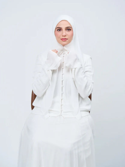 [★New] HoodX⁺Plus in Bridal White