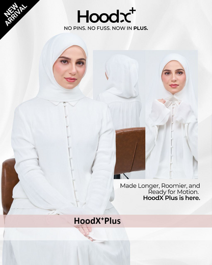 [★New] HoodX⁺Plus in Bridal White