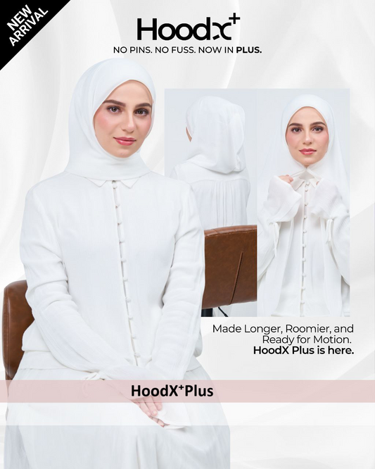 [★New] HoodX⁺Plus in Bridal White