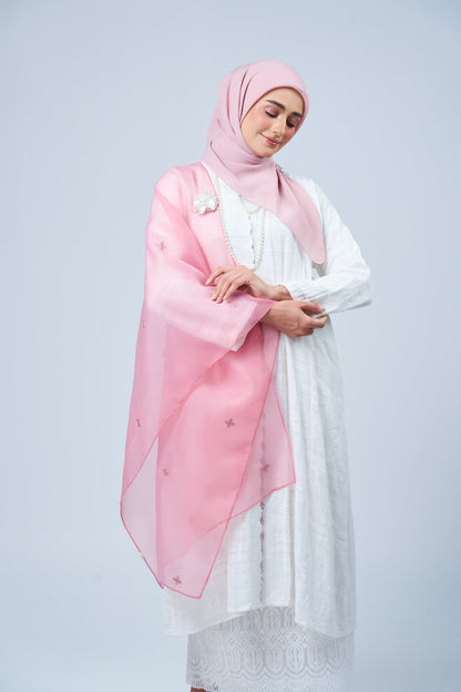 2IN1 Rhea Raya Set in Seroja [Dusty Pink]