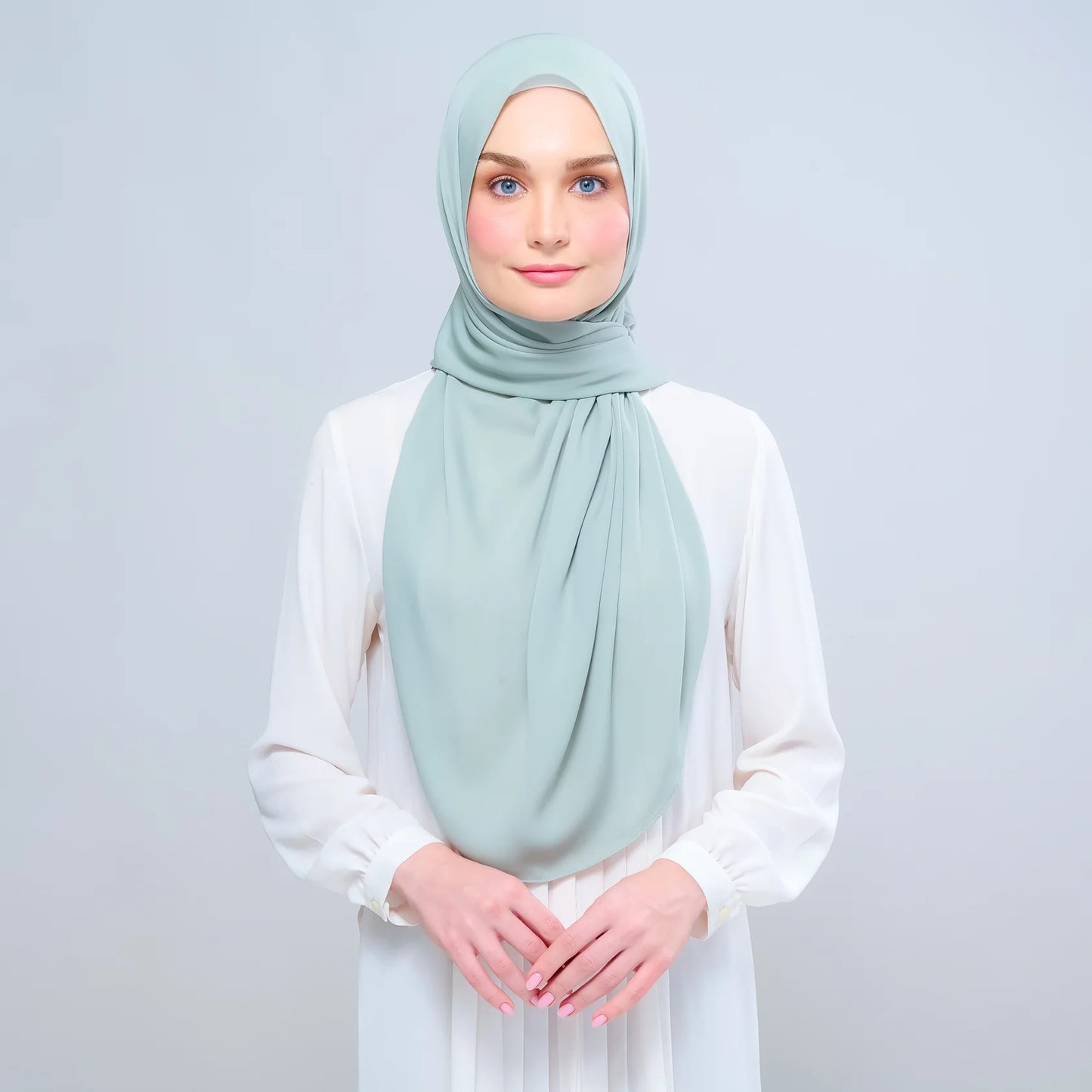 Instant Tag & Go B2 | Chiffon Silk 1.0 in Dusty Green