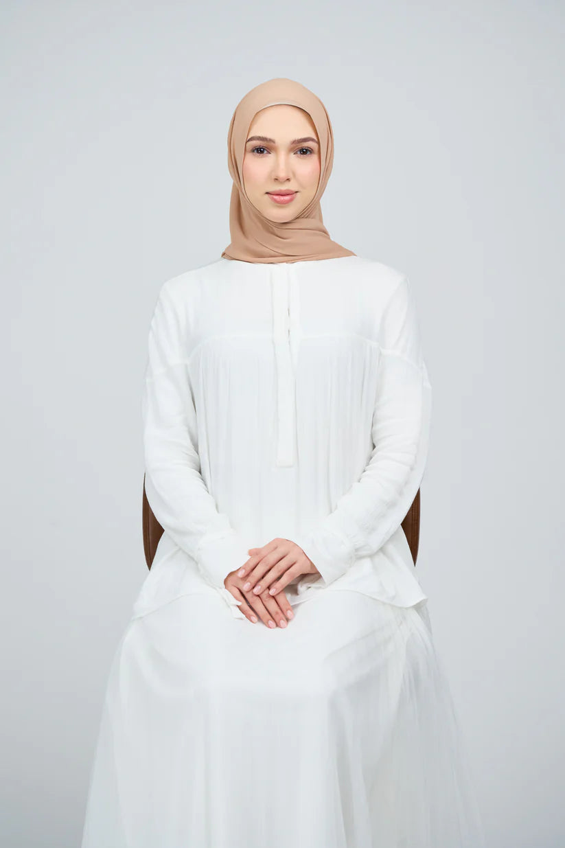 [★New] HoodX Curve [Pearl Chiffon] in Camel