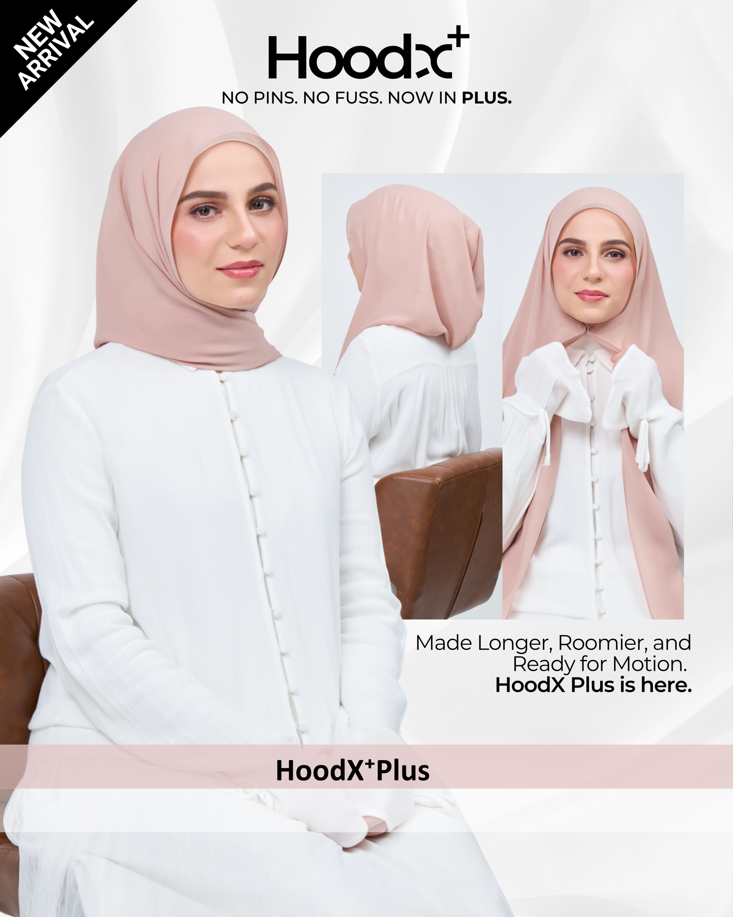 [★New] HoodX⁺Plus in Chai