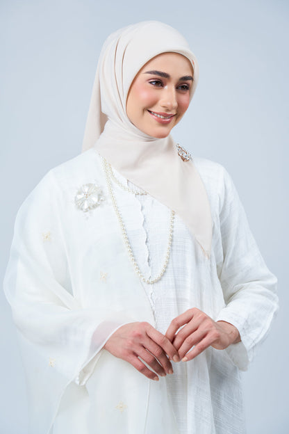 2IN1 Rhea Raya Set in Kaseh [Oatmilk]