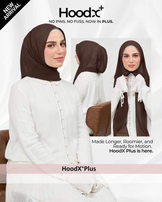 [★New] HoodX⁺Plus in Dark Brunette