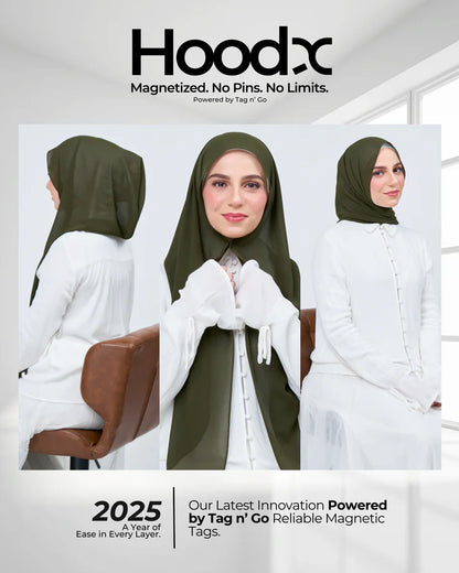 [★New] HoodX in Dark Olive