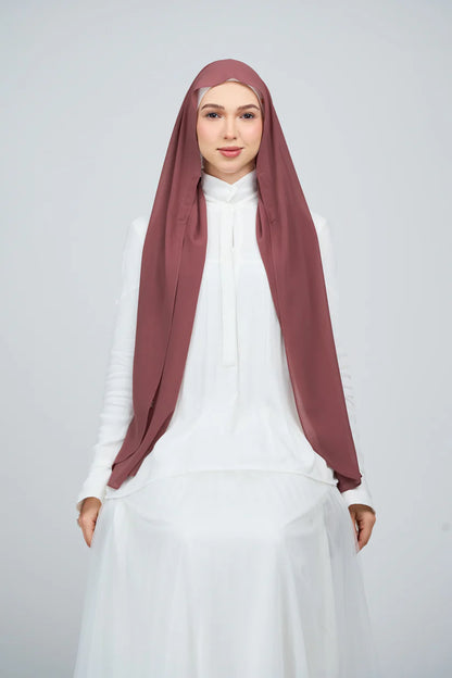 [★New] HoodX Curve [Pearl Chiffon] in Deep Amber