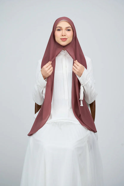 [★New] HoodX Curve [Pearl Chiffon] in Deep Amber