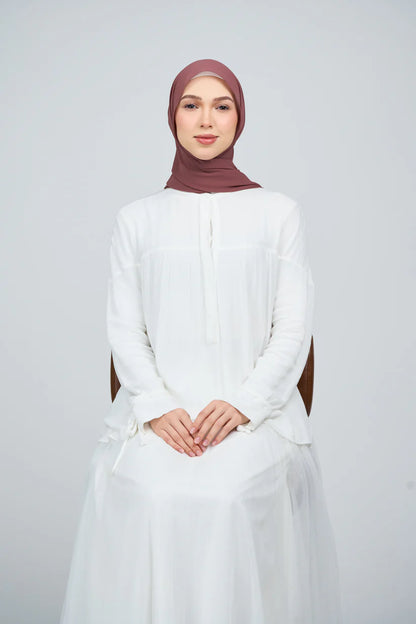 [★New] HoodX Curve [Pearl Chiffon] in Deep Amber