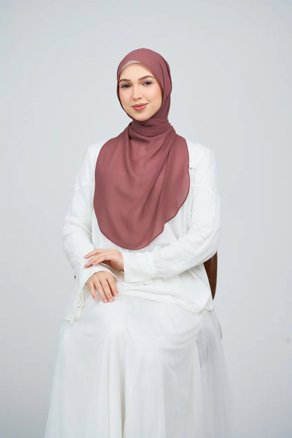 [★New] HoodX Curve [Pearl Chiffon] in Deep Amber