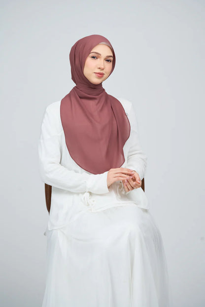 [★New] HoodX Curve [Pearl Chiffon] in Deep Amber