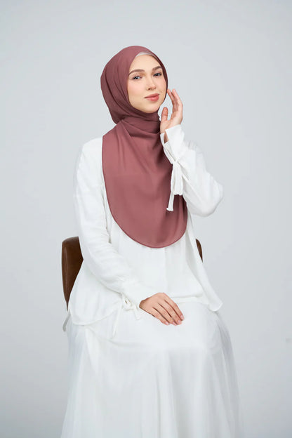 [★New] HoodX Curve [Pearl Chiffon] in Deep Amber