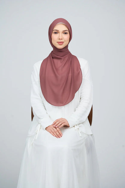 [★New] HoodX Curve [Pearl Chiffon] in Deep Amber