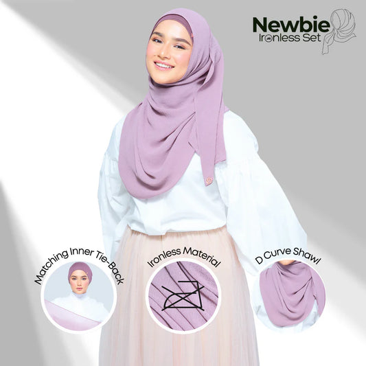 Newbie Ironless Set in Deep Sorbet