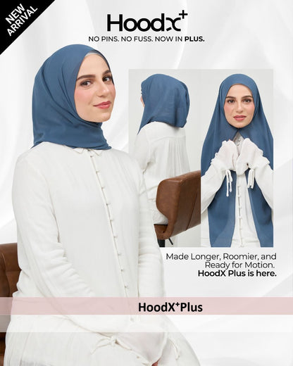 [★New] HoodX⁺Plus in Denim Blue