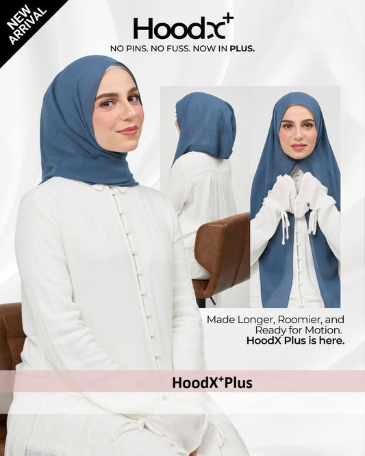 [★New] HoodX⁺Plus in Denim Blue