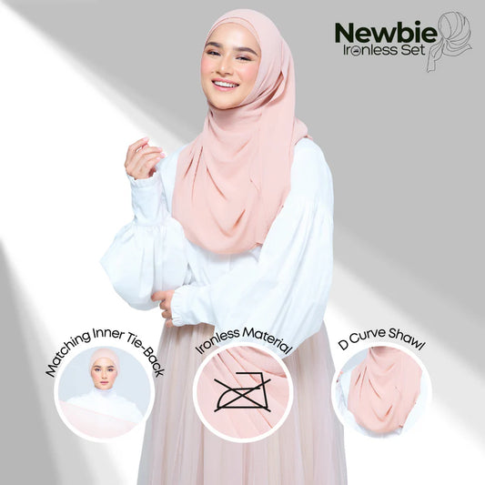 Newbie Ironless Set in Dusty Fawn