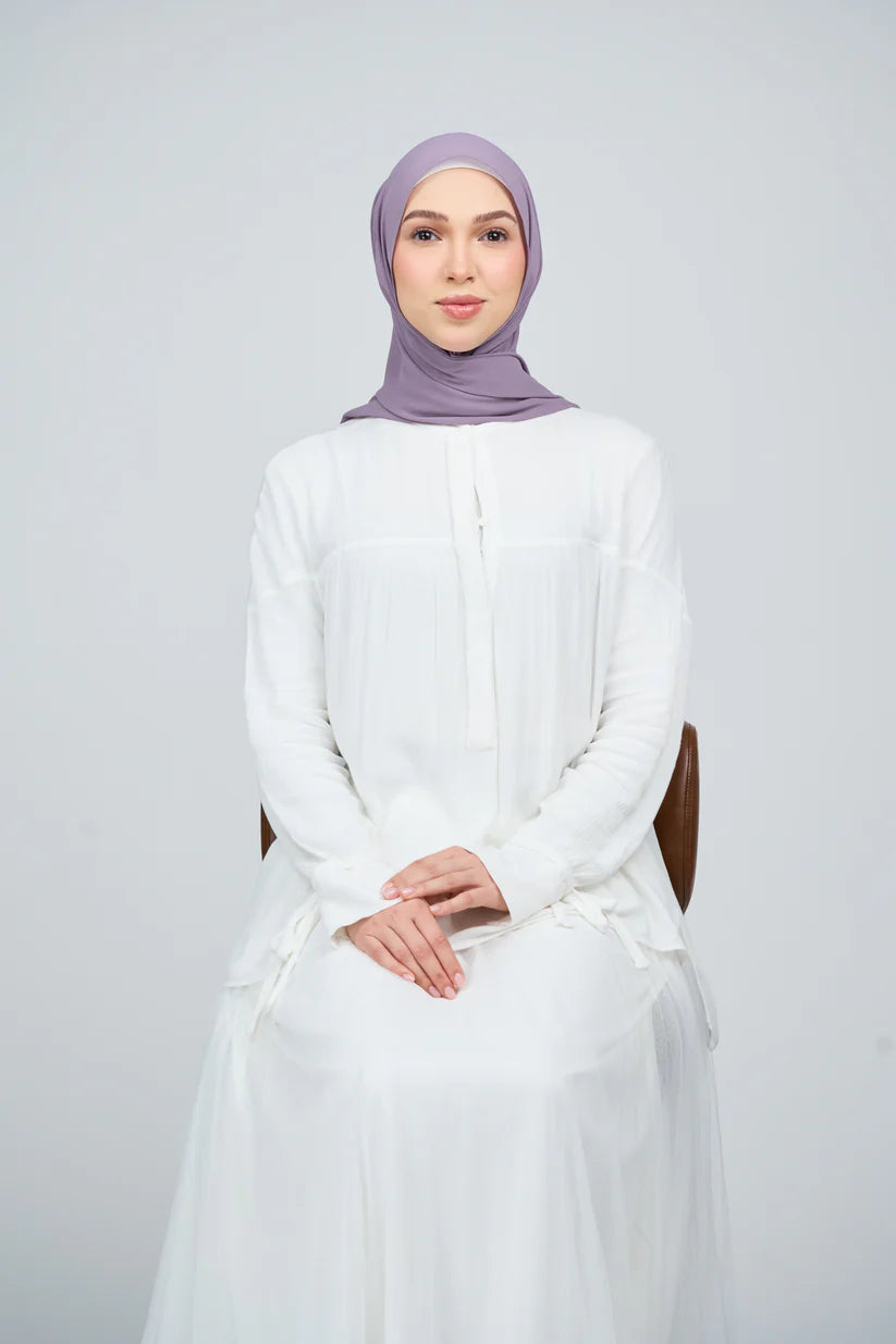 [★New] HoodX Curve [Pearl Chiffon] in Dusty Orchid