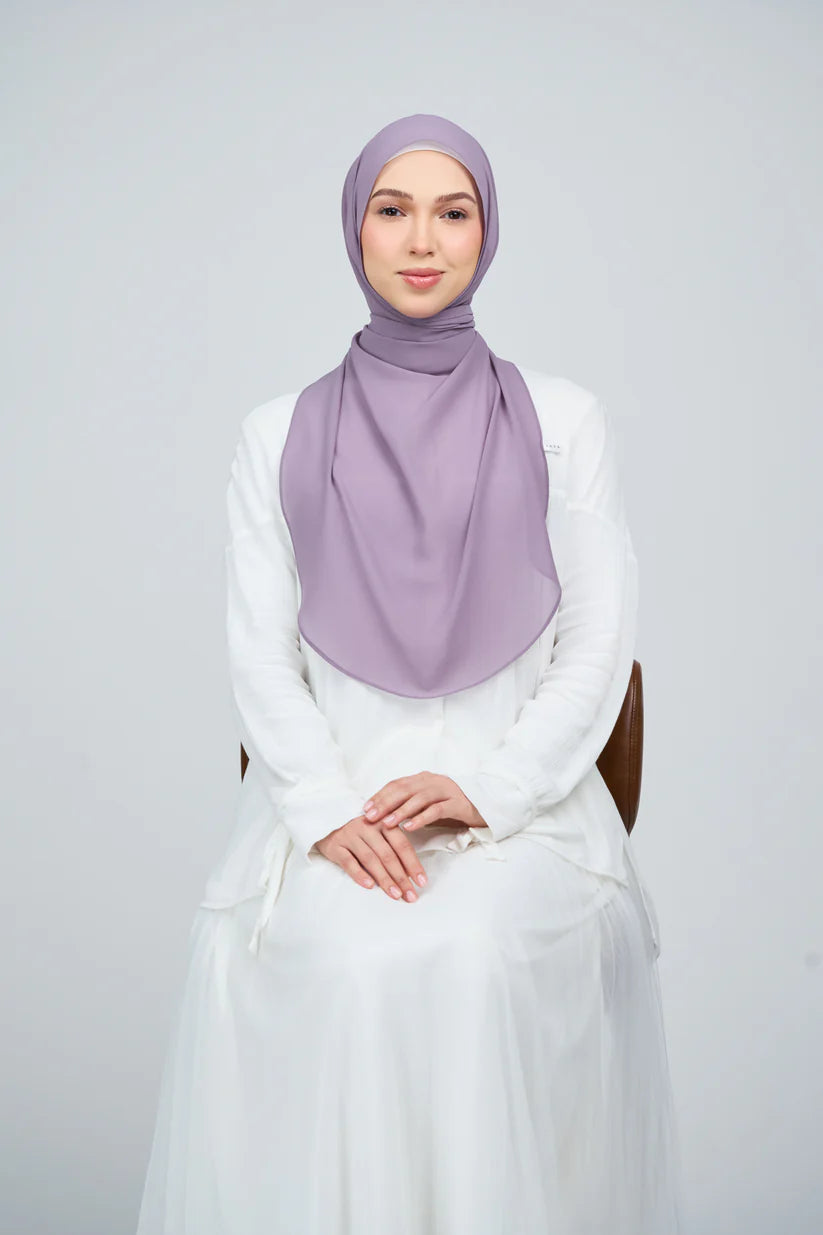 [★New] HoodX Curve [Pearl Chiffon] in Dusty Orchid