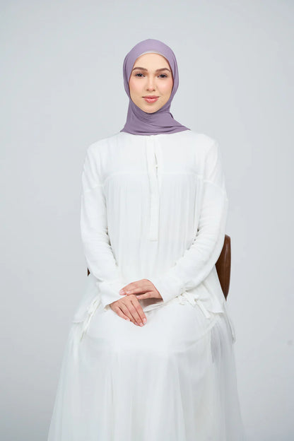 [★New] HoodX Curve [Pearl Chiffon] in Dusty Orchid