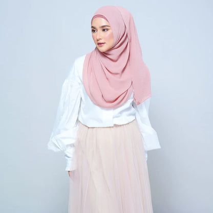 Newbie Ironless Set in Dusty Pink
