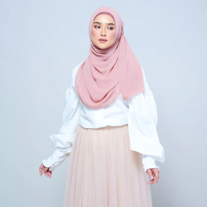 Newbie Ironless Set in Dusty Pink