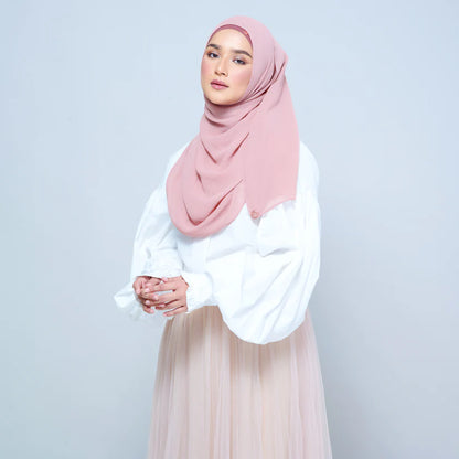 Newbie Ironless Set in Dusty Pink