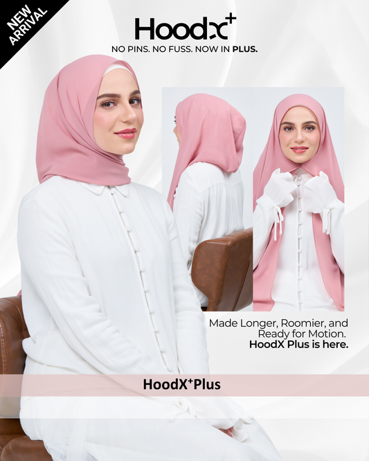 [★New] HoodX⁺Plus in Dusty Pink