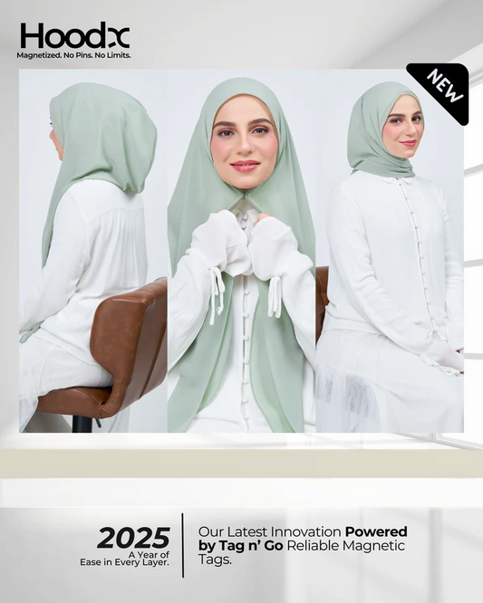 [★New] HoodX in Dusty Green