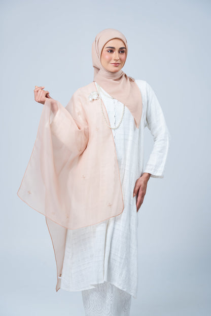 2IN1 Rhea Raya Set in Kemboja [Nude Rose]