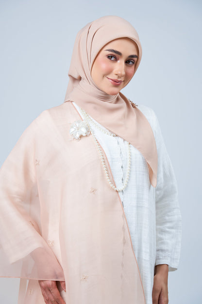 2IN1 Rhea Raya Set in Kemboja [Nude Rose]