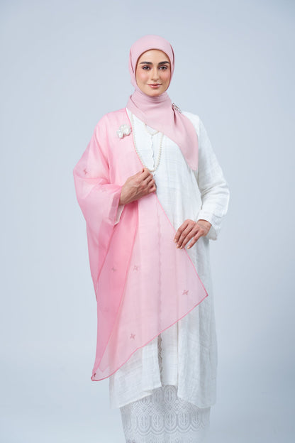 2IN1 Rhea Raya Set in Seroja [Dusty Pink]