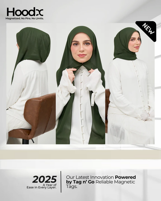 [★New] HoodX in Forest Green