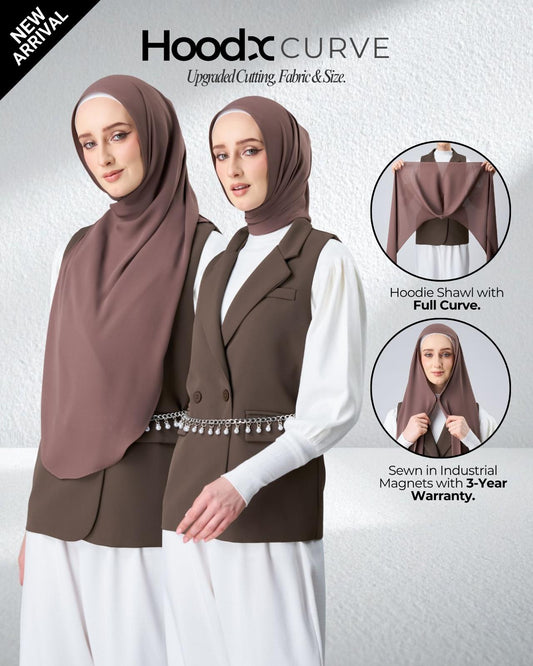 [★New] HoodX Curve in Espresso