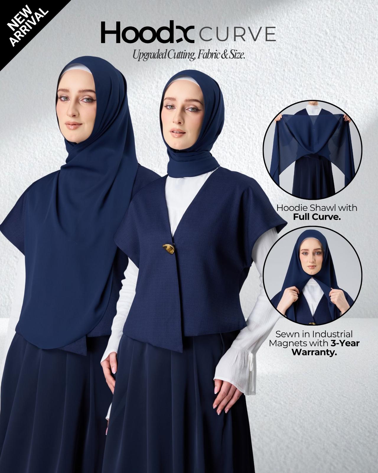 [★New] HoodX Curve in Midnight Blue