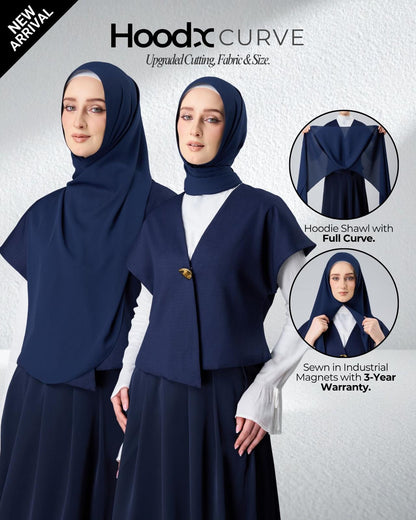 [★New] HoodX Curve in Midnight Blue