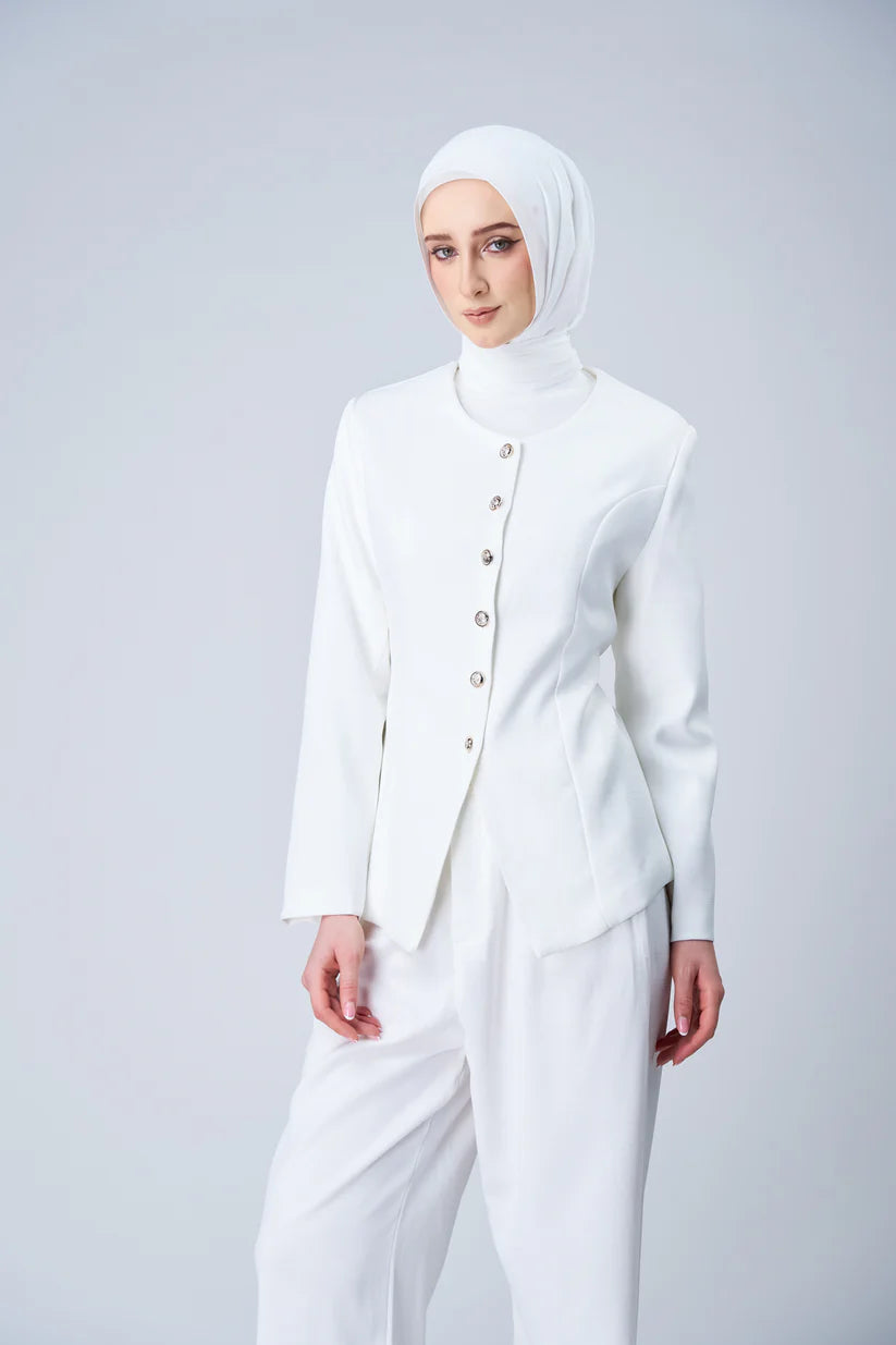 [★New] HoodX Curve in Pearl White