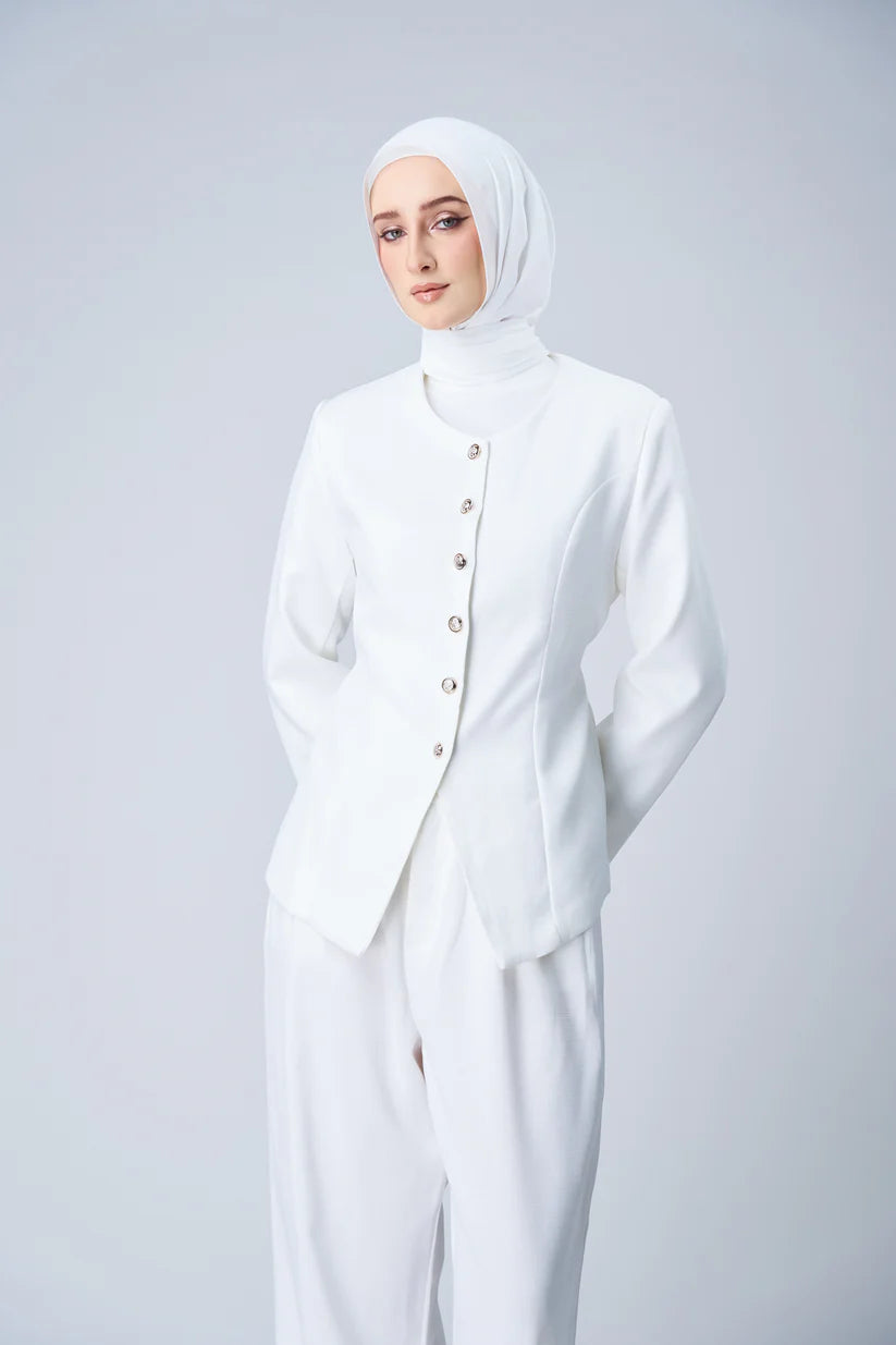 [★New] HoodX Curve in Pearl White